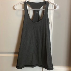 Army green Lululemon cool racerback